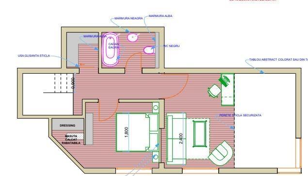 Penthouse semifinisat n zona Iulius Mall